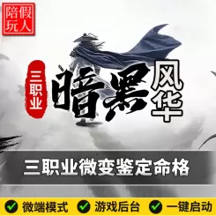 热血传奇单机版电脑风华传奇三职业鉴定微变命格假人陪玩微端光柱
