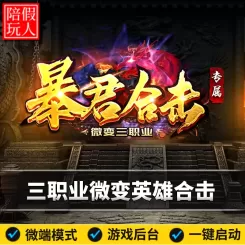 热血传奇单机版电脑暴君合击三职业专属宝石系统假人陪玩微端光柱