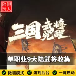 热血传奇单机版电脑三国武将觉醒单职业九个大陆武将假人陪玩微端