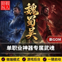 热血传奇单机版电脑魏蜀吴单职业专属神器武魂天命假人陪玩是微端