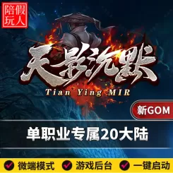 热血传奇单机版电脑新天影沉默单职业专属20个陆大假人陪玩微端